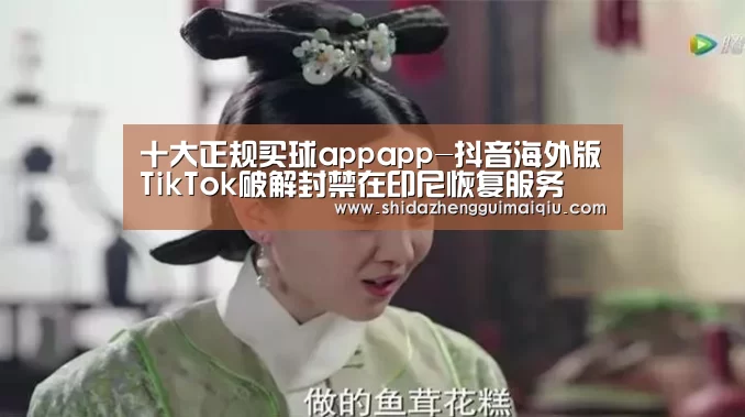 十大正规买球appapp-抖音海外版TikTok破解封禁在印尼恢复服务(图2) 买球app官网
